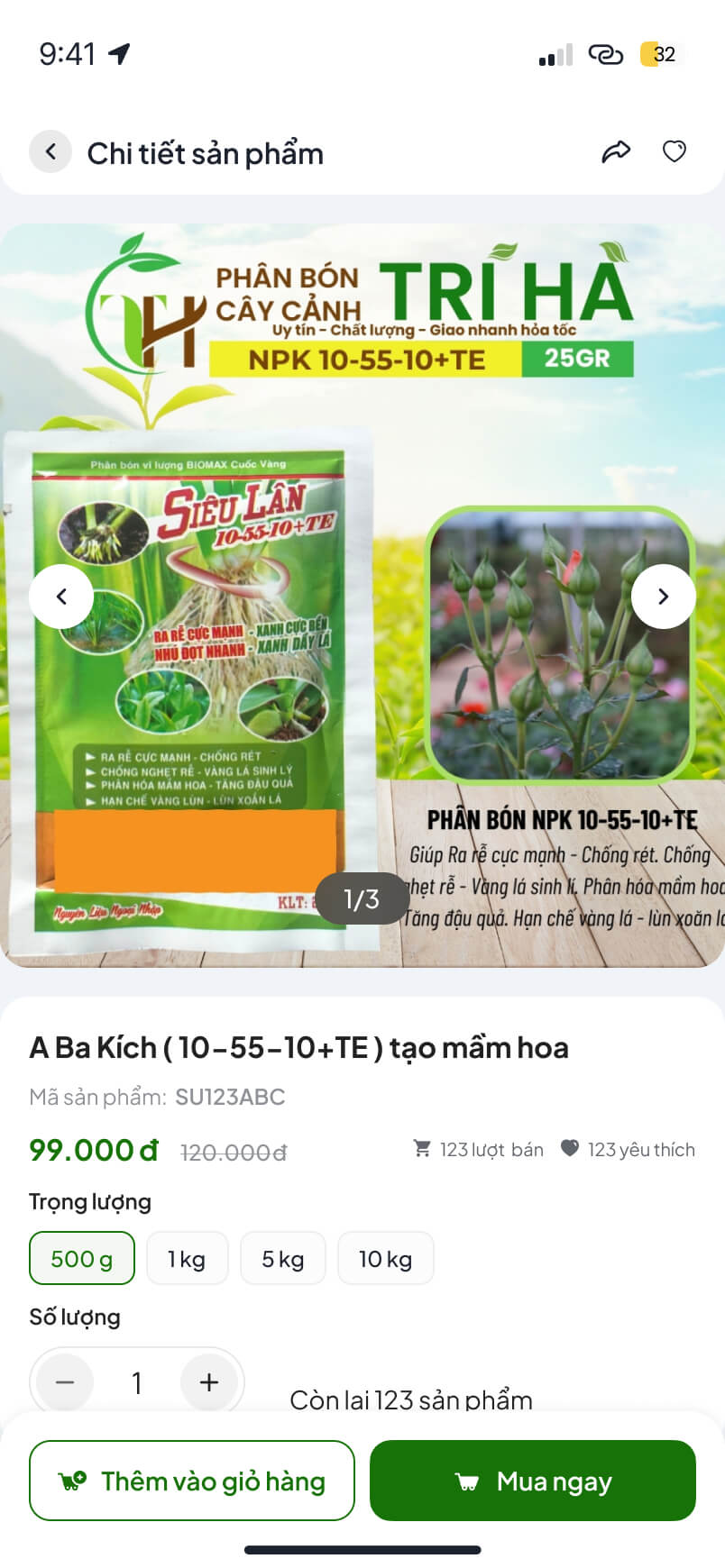 FertiApp – Ứng dụng quản lý phân bón